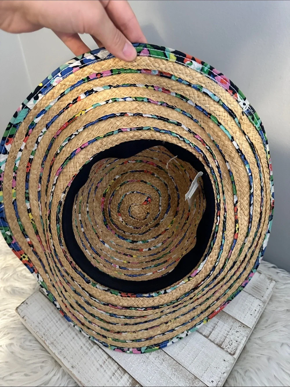 Kate spade hats off straw hat